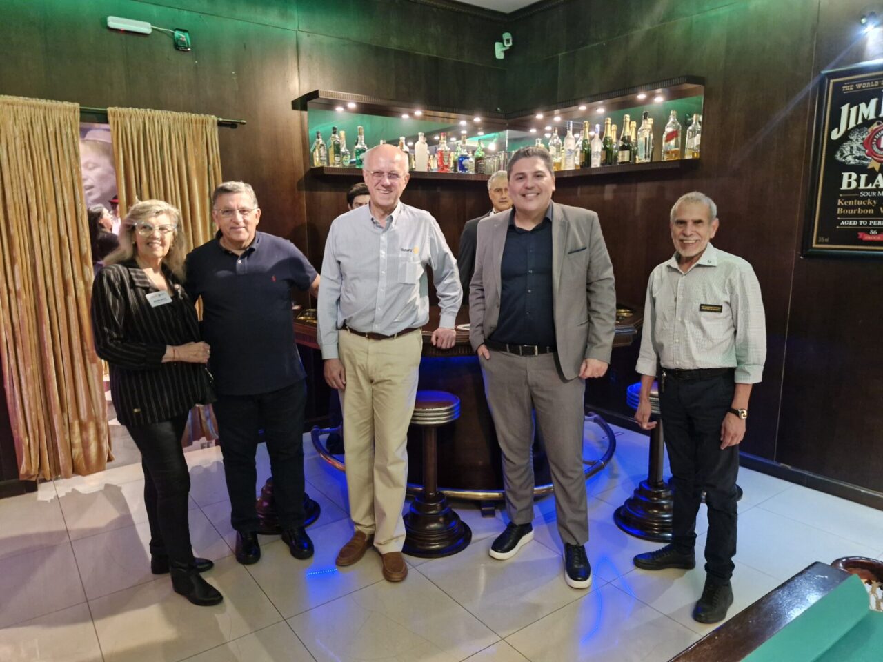 Rosana Oppitz, Paulo Eduardo de Barros Fonseca, Mario Cesar Martins de Camargo, Rafael Baptista e Luiz Gonçalves Gonzaga.