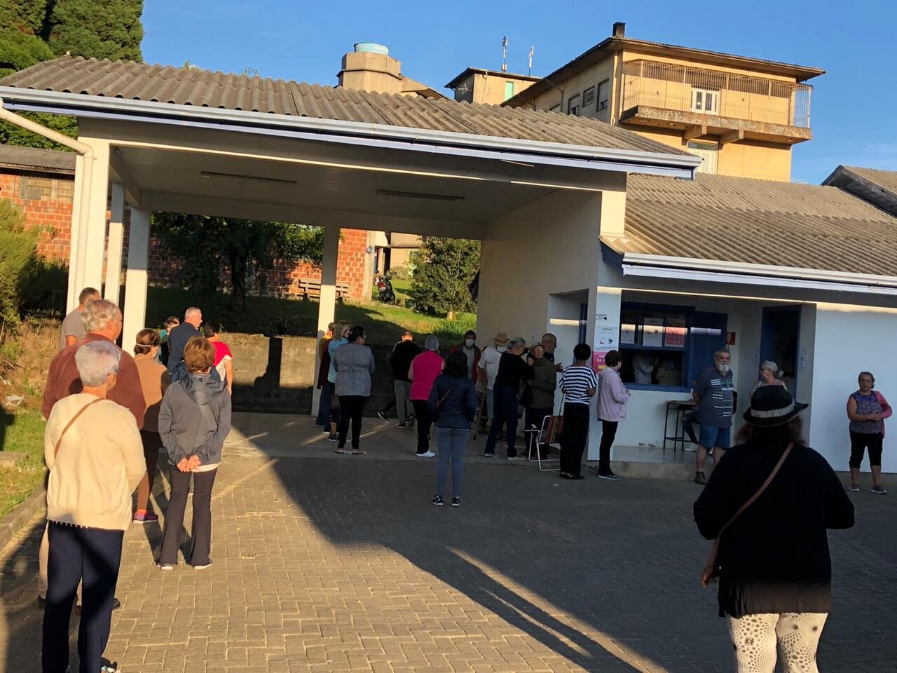 Foi grande a procura pela vacina nas unidades de saúde