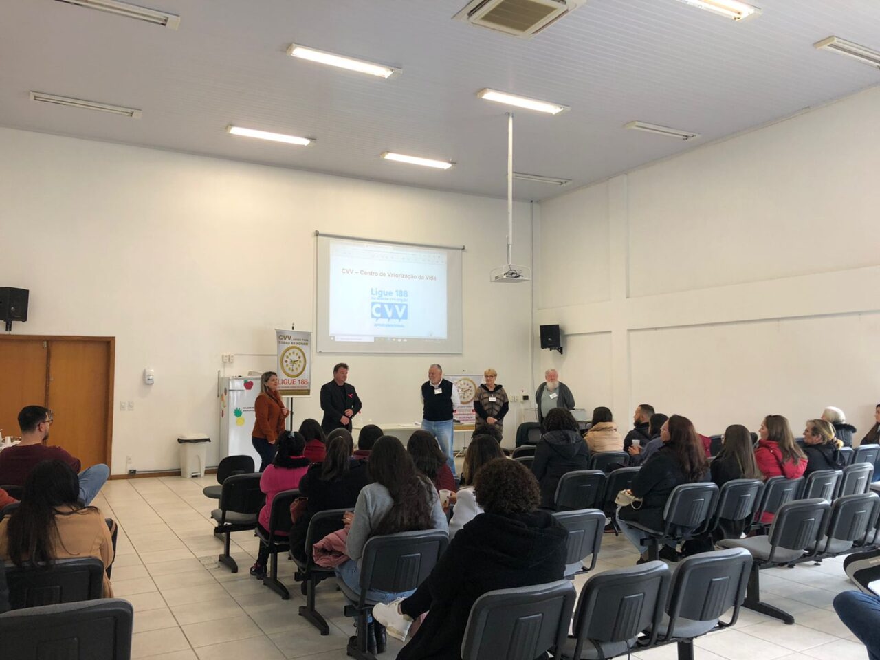 Palestra foi realizada para treinamento interno