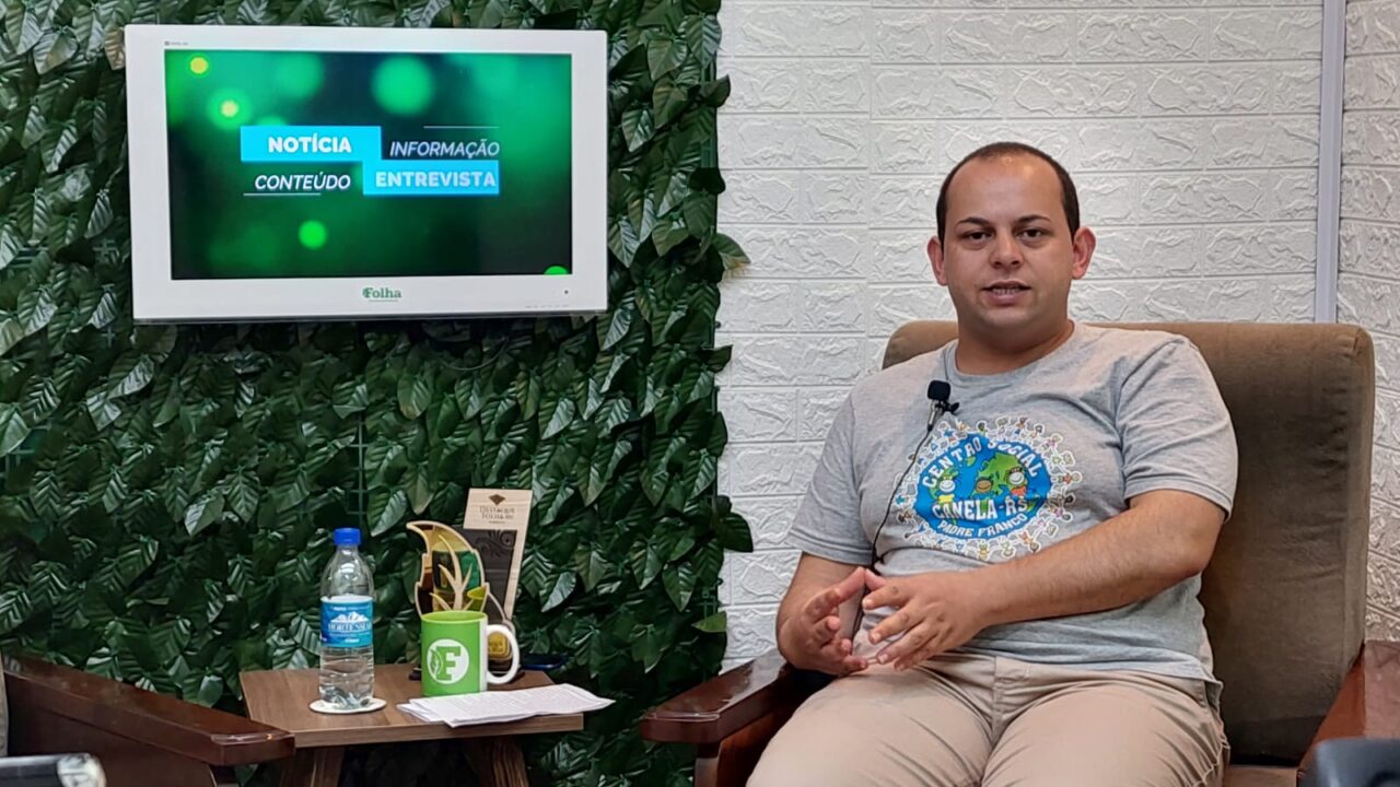 Maicon Moura, presidente do Centro Social Padre Franco.