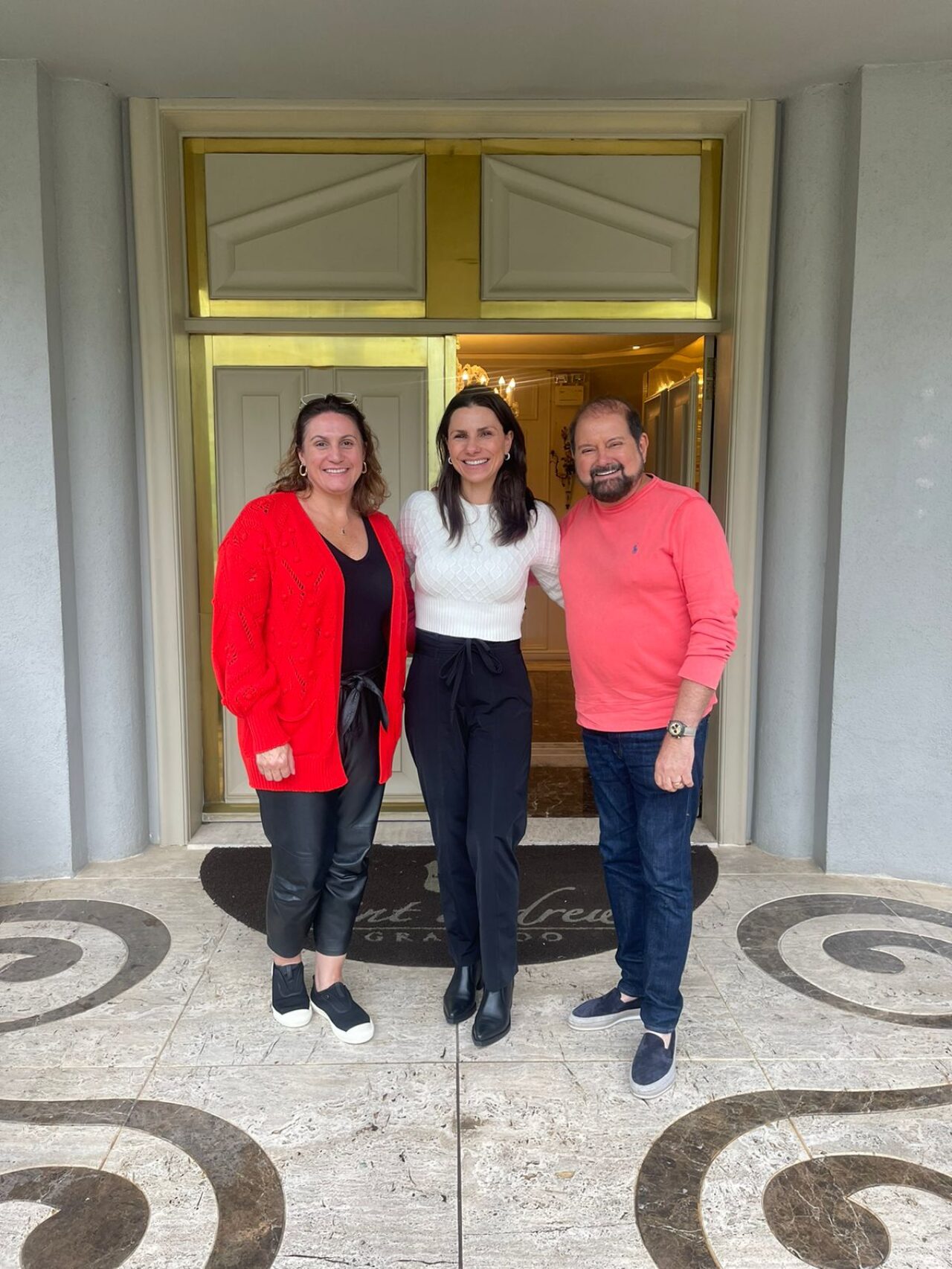 Carlise Bianchi, Any Brocker e Guilherme Paulus