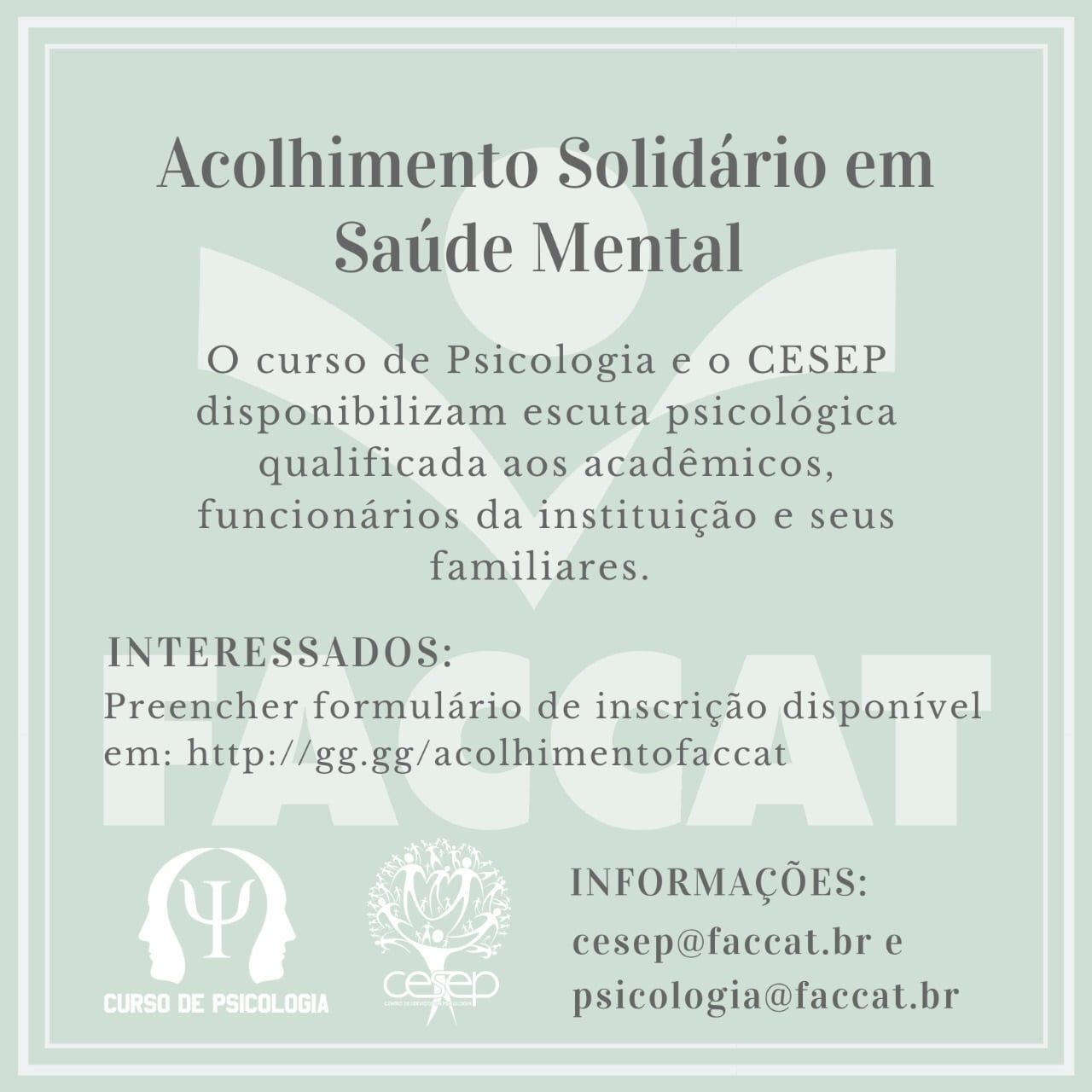 acolhimento solidário