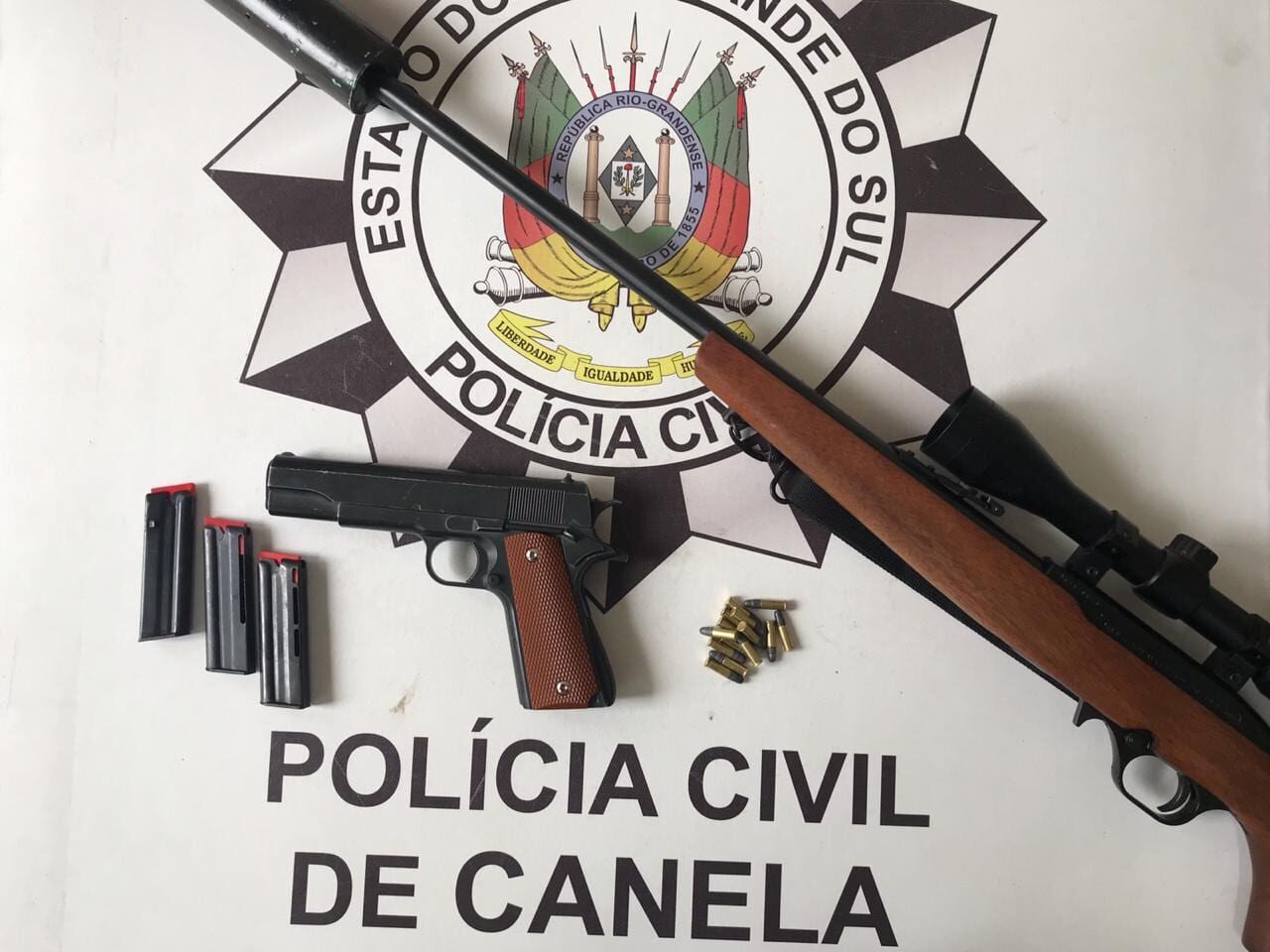 Foto e vídeo: Reprodução/DP Canela