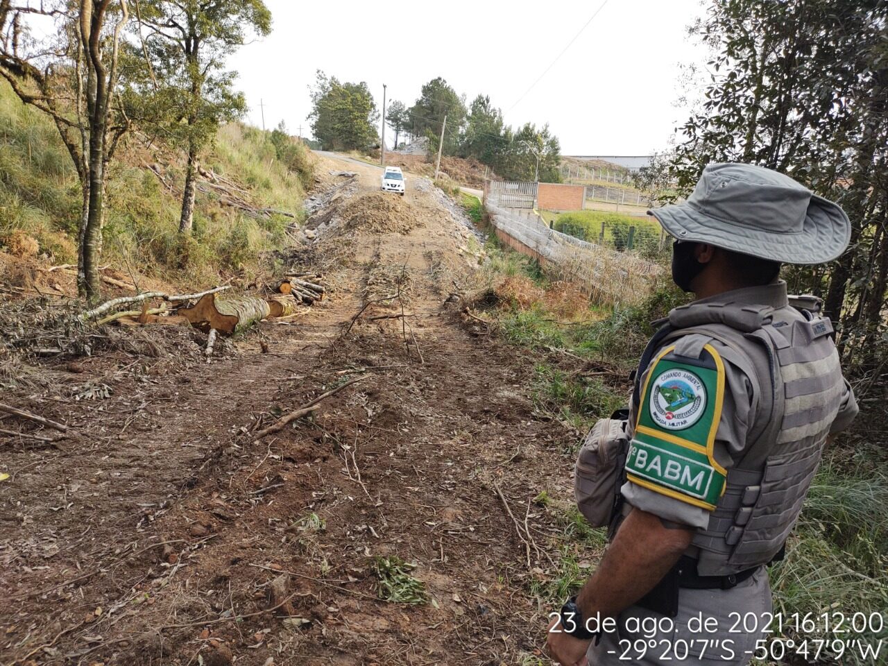 Foto: Reprodução/Twitter - Comando Ambiental da Brigada Militar / RS