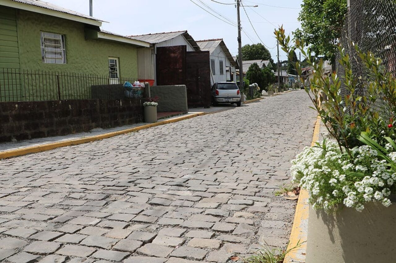 Foto: Rafael Zimmermann - Travessa Jardim, no centro da cidade
