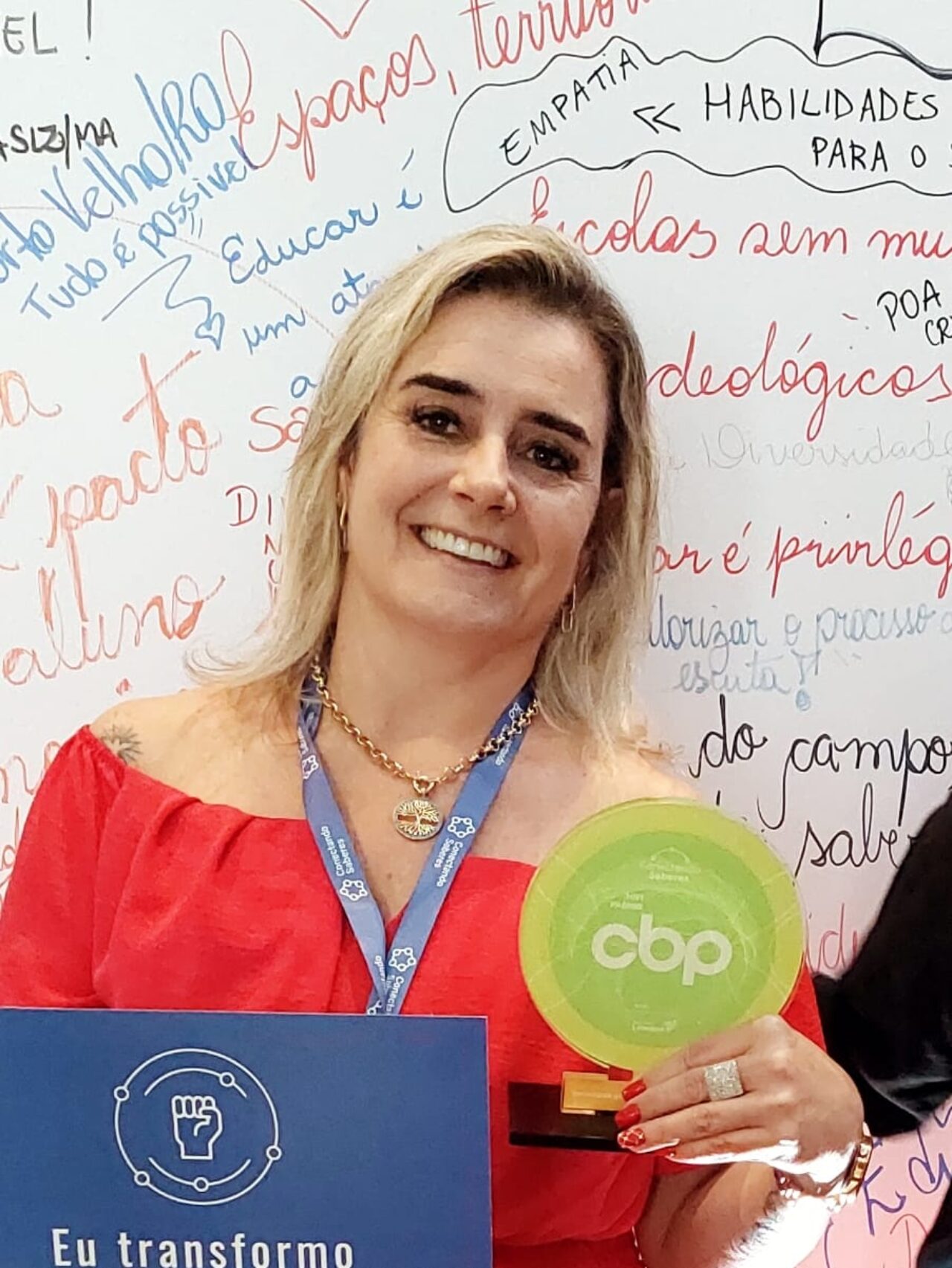 Foto: Márcia Scur recebeu o prêmio no Rio de Janeiro.