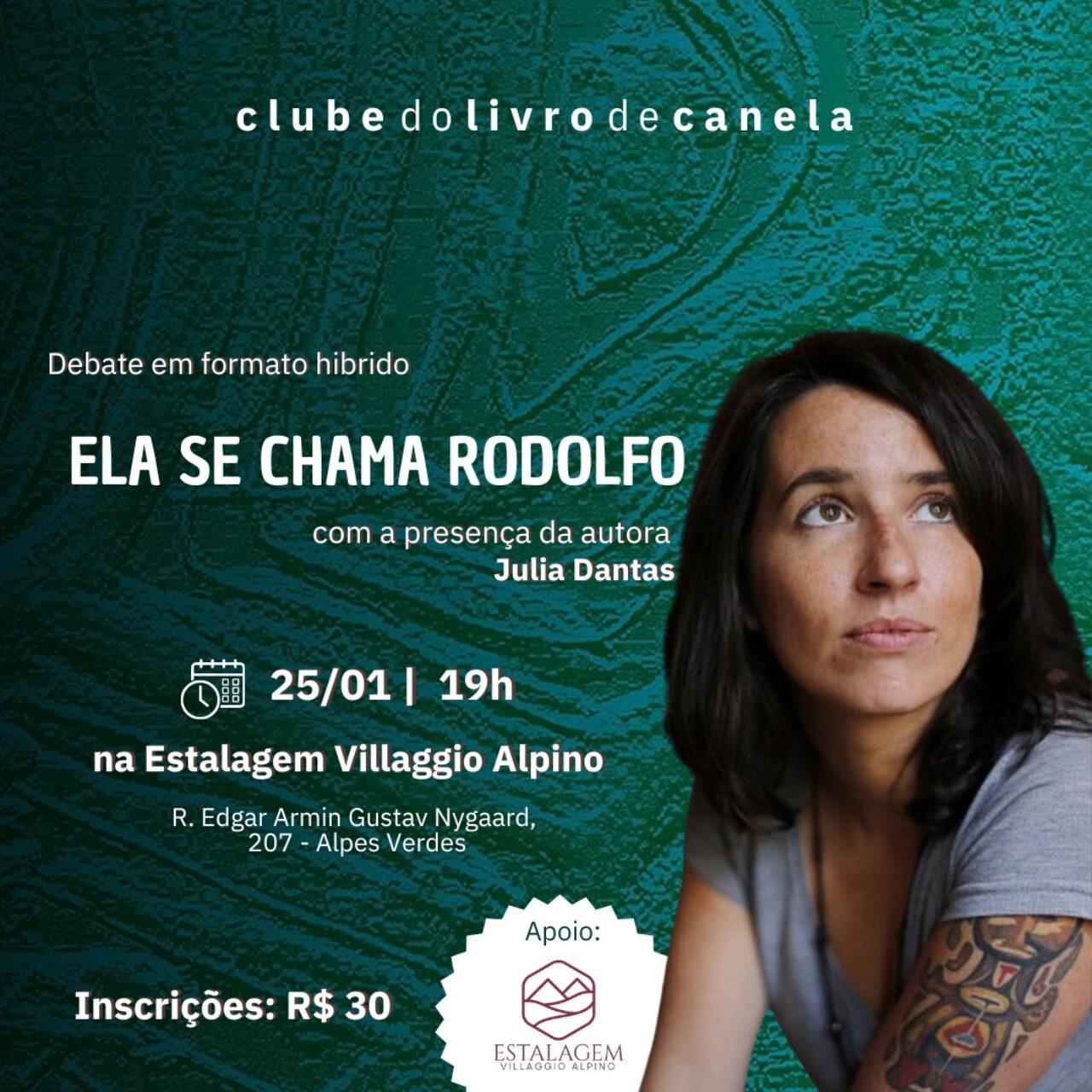 card Julia Clube Canela