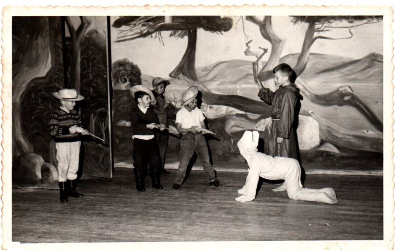 Cena Teatro (Acervo família Selbach, 1969/Teatro Marista)