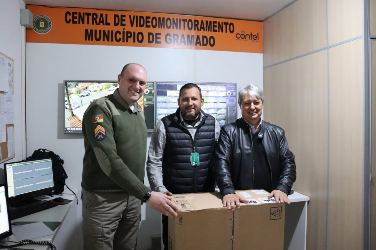 Sargento Richetti, Tiago Procópio e Nestor Tissot.