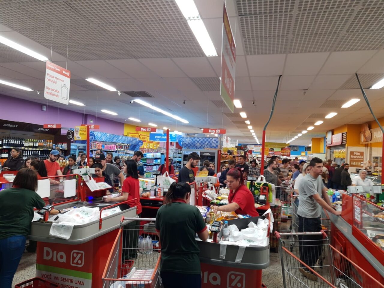 Supermercado Dia em Canela - Foto: Reprodução/Facebook