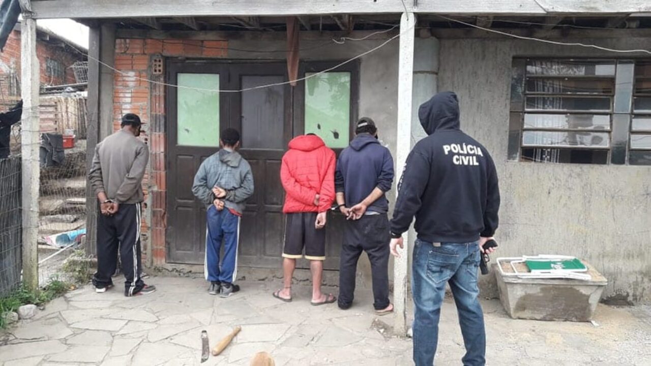 Fotos: Reprodução/DP Canela – Indivíduos atuavam especialmente à noite, no bairro Canelinha e arredores