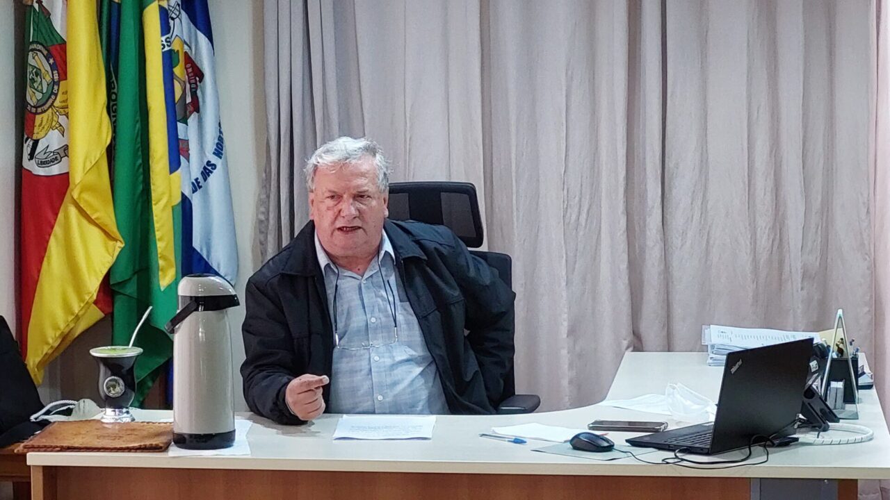 O prefeito de Canela, Constantino Orsolin - Foto: Francisco Rocha