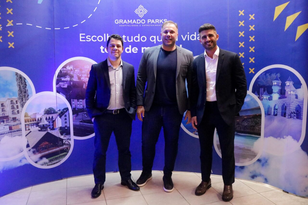 Ronaldo Beber, Anderson Caliari e Ronaldo Fagundes. Foto: Eduarda Roldo