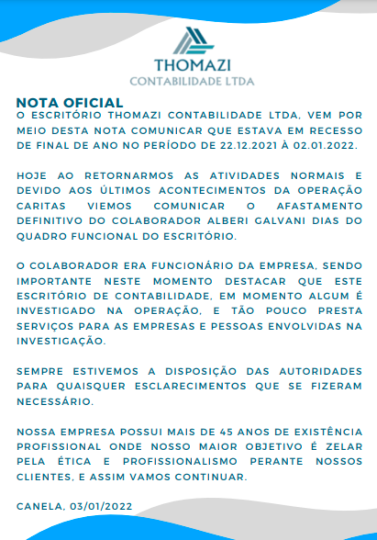 nota thomazi