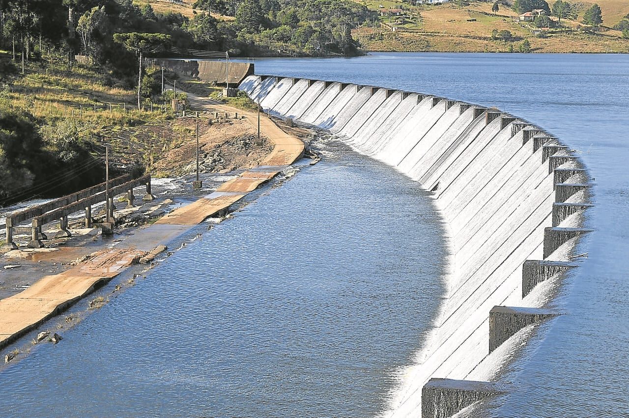 Barragem do Salto.
Foto: Filipe Rocha/Folha de Canela