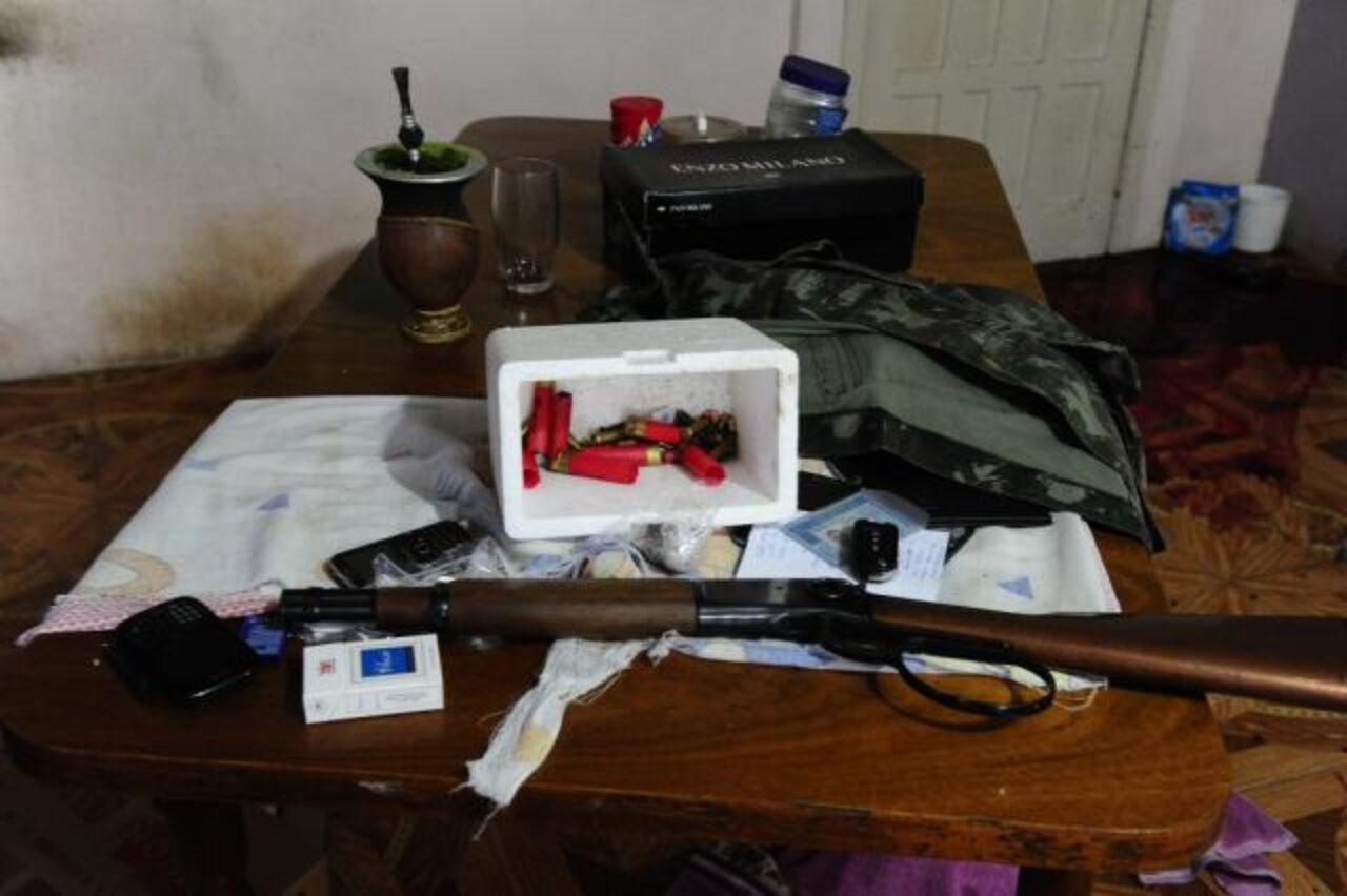 Polícia Civil fez ação para cumprir mandados e houve confronto com bandidos em Taquara

Fotos: Polícia Civil/Divulgação