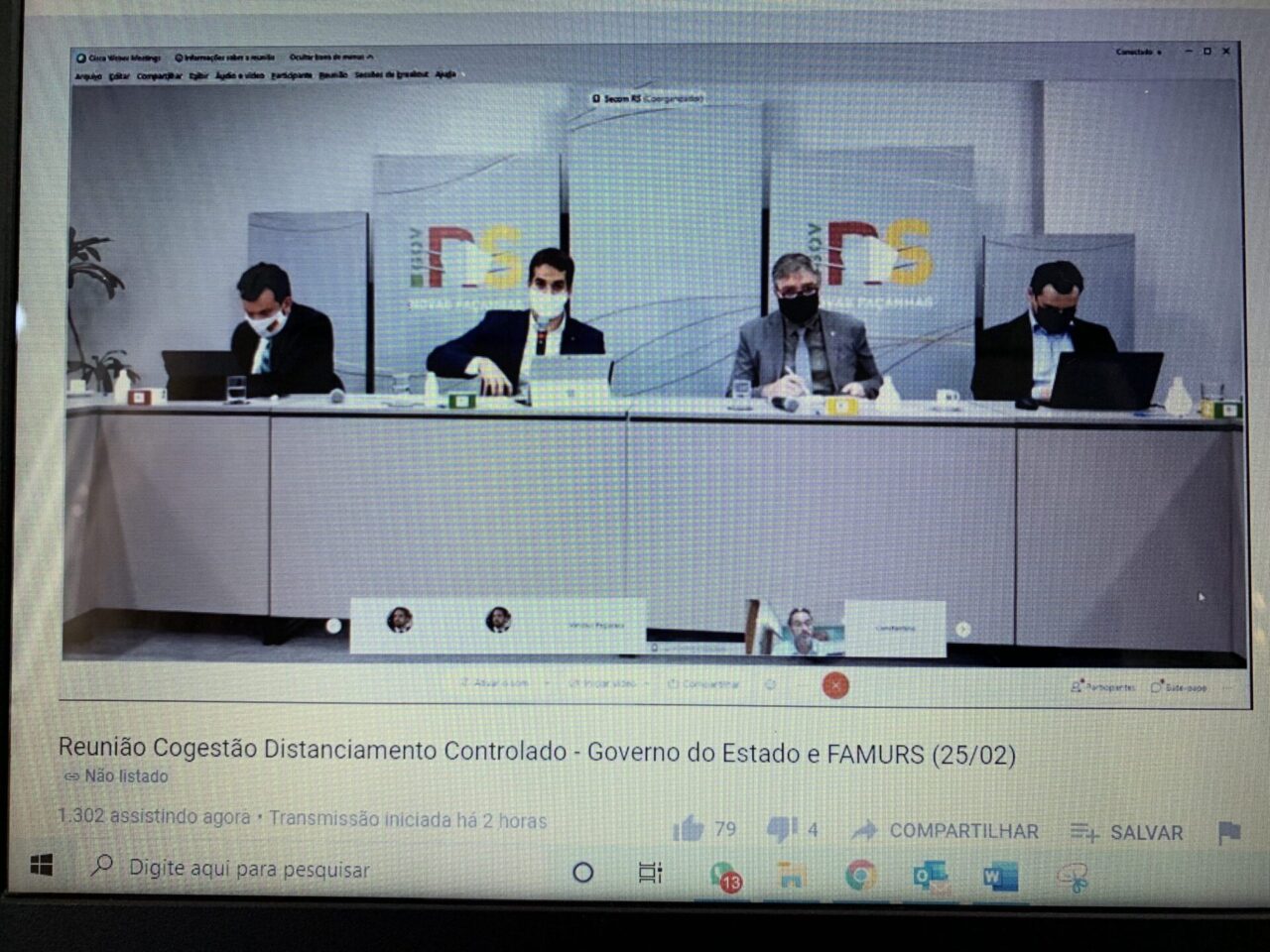 tela reunião